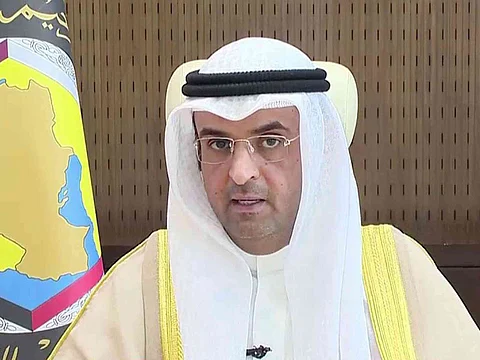 الأمين العام لمجلس التعاون لدول الخليج العربية نايف فلاح مبارك الحجرف