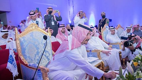 محافظ المجمعة الأمير عبدالرحمن بن عبدالله بن فيصل يدشن شعار وهوية رالي سدير