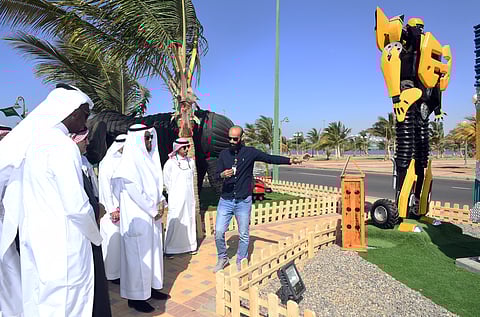 شاهد.. "ملكية ينبع" تحتفي بأسبوع البيئة واليوم العالمي للتدوير