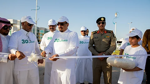 محافظ شرورة يدشن "امش 30"