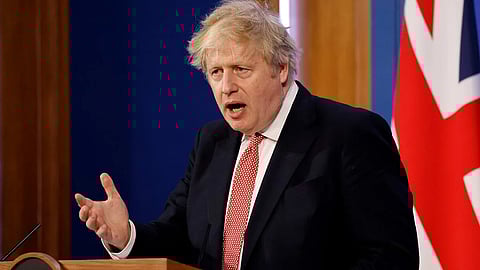 رئيس وزراء بريطانيا بوريس جونسون