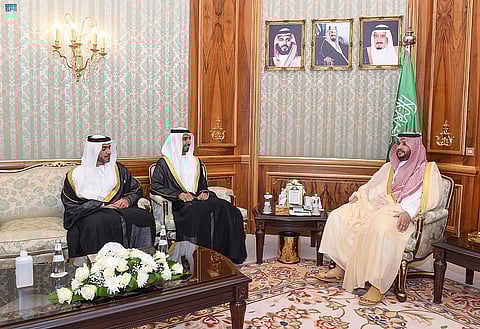 "تركي بن فهد" يستقبل وزير الدولة في وزارة الخارجية الإماراتية