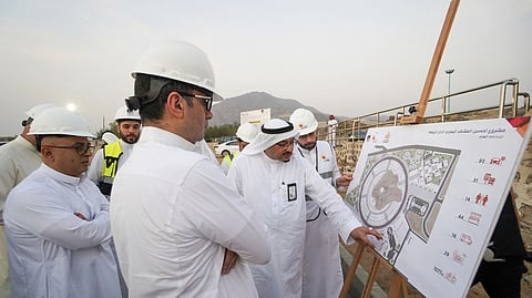 الرئيس التنفيذي للهيئة الملكية لمكة والمشاعر المقدسة يتفقد سير العمل في مشروعات كدانة