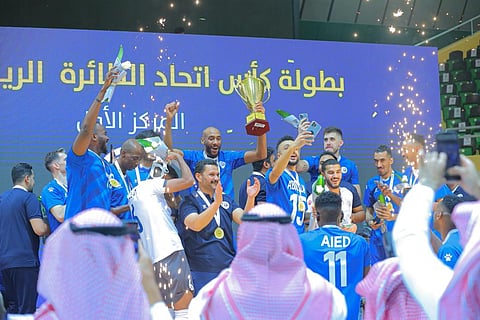 الهلال بطلاً لكأس الاتحاد السعودي للكرة الطائرة