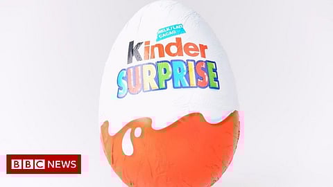 "BBC": سحب بيضة كيندر من الأسواق البريطانية خوفاً من السالمونيلا