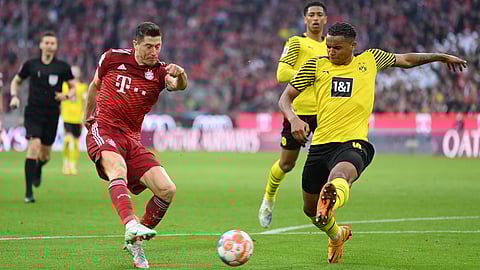بايرن ميونيخ يفوز على ضيفه بوروسيا دورتموند