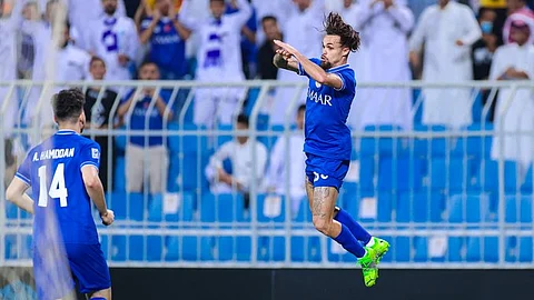 "الآسيوي": ميشايل ديلغادو رجل مباراة الهلال والشارقة الإماراتي