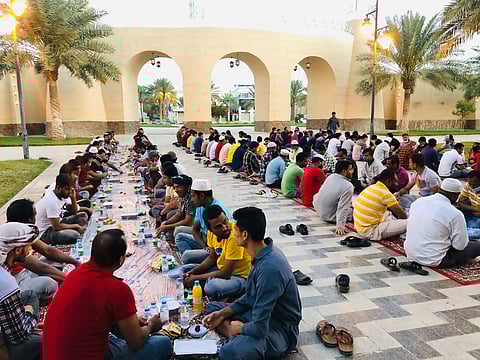 الجمعية الخيرية بنجران تنفذ مشروع إفطار صائم