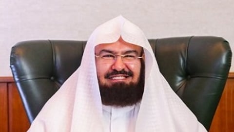 الرئيس العام لشؤون الحرمين عبدالرحمن السديس