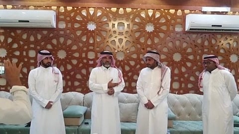 جانب من حفل تكريم المقدم حمد المري