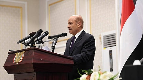 أداء مجلس القيادة الرئاسي اليمني اليمين الدستورية أمام البرلمان