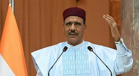 رئيس النيجر محمد بوزوما