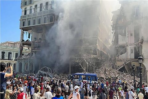 ارتفاع حصيلة ضحايا انفجار فندق هافانا إلى 22 قتيلاً