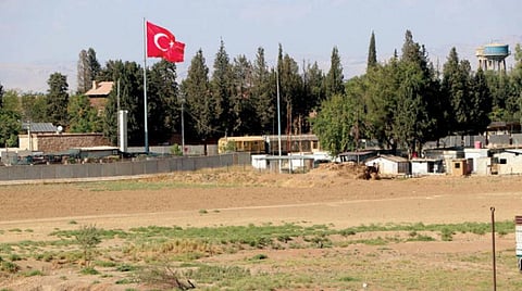 نقطة تركية على حدودها مع سوريا