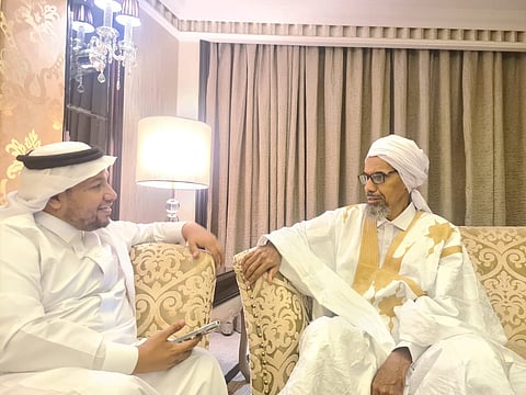 الشيخ أحمد المرابط المفتي العام لجمهورية موريتانيا الإسلامية