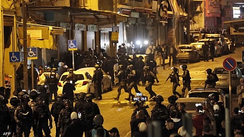 انتشار كثيف للجيش الإسرائيلي خلال جنازة وليد الشريف