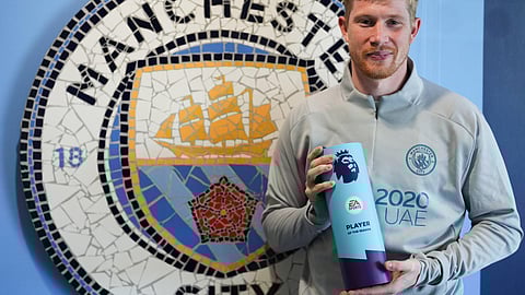 كيفن دي بروين لاعب مانشستر سيتي