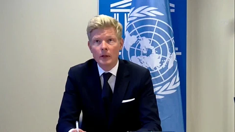 المبعوث الخاص للأمين العام للأمم المتحدة إلى اليمن هانس غروندبرغ