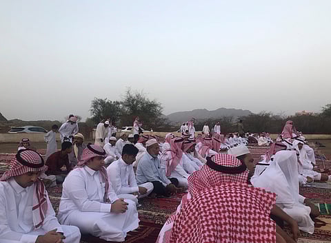 عودة صلاة العيد في المصليات بالقرى والهجر