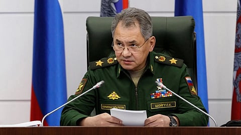وزير الدفاع الروسي سيرغي شويغو