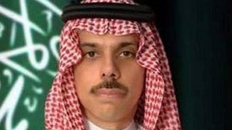 وزير الخارجية الأمير فيصل بن فرحان
