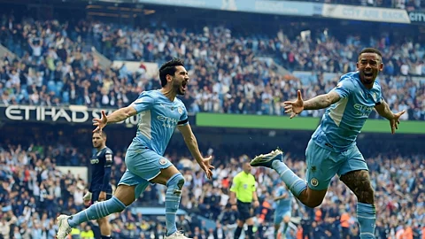في الجولة الأخيرة.. مانشستر سيتي بطلًا للدوري الإنجليزي للمرة الثامنة في تاريخه