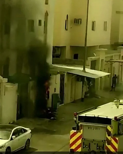 حريق بأحد محطات الكهرباء الملاصقة لمنزل في مكة