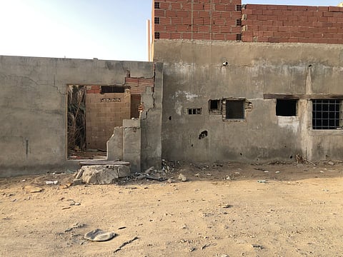 منازل مهجورة في حي العدل الغربي بمحافظة جدة