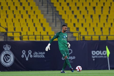 حارس نادي النصر أمين بخاري