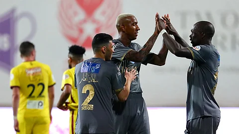هدف لاعب النصر "تاليسكا" بمرمى الحزم الأجمل في الجولة 29