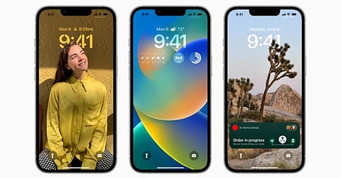 Apple تكشف عن تجربة جديدة كلياً لشاشة القفل وطرقاً جديدة للمشاركة والتواصل في نظام iOS 16