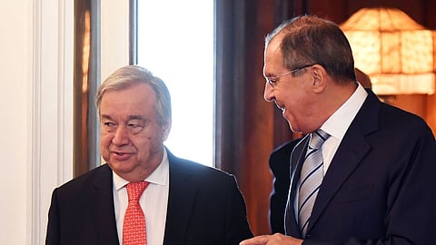 روسيا أبلغت الأمم المتحدة باستعدادها لخفض مخاطر حدوث أزمة غذاء عالمية