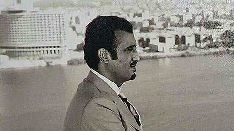 صورة نادرة لخادم الحرمين الشريفين الملك سلمان بن عبدالعزيز -حفظه الله- عند نهر النيل بالقاهرة
