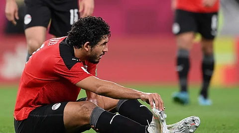 لاعب الاتحاد والمنتخب المصري أحمد حجازي