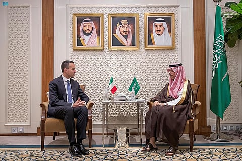 وزير الخارجية يستقبل نظيره الإيطالي وينوهان بمرور 90 عاماً على العلاقات بين البلدين