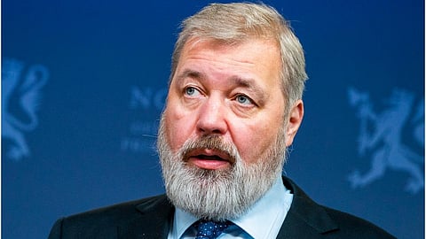 الصحفي الروسي ديمتري موراتوف الحائز جائزة نوبل للسلام عام 2021