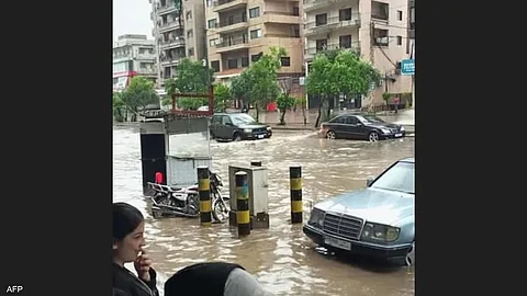 برد وسيول وعواصف رعدية تضرب لبنان "في عز الصيف"