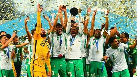 على حساب الأوزبكي.. الأولمبي السعودي "فوق هام السحب".. توج بكأس آسيا