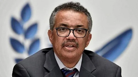 المدير العام لمنظمة الصحة العالمية تيدروس غيبرييسوس
