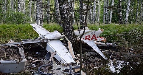 الطائرة الهليكوبتر الإيطالية المحطمة