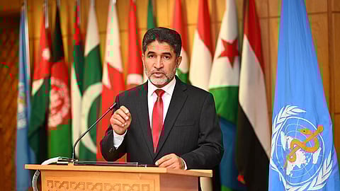 المدير الإقليمي لمنظمة الصحة العالمية لدول شرق المتوسط الدكتور أحمد المنظري