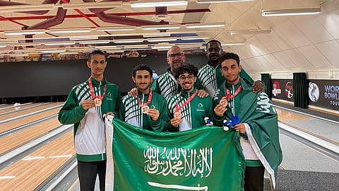 المنتخب السعودي للبولينغ يحرز الميدالية البرونزية