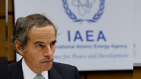 المدير العام للوكالة الدولية للطاقة الذرية رافائيل جروسي