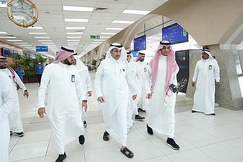 صالح الجاسر صالة الحجاج بمطار جدة