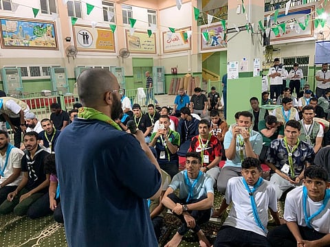 فريق جمعية خيرية صعوبات التعلم يقدم خدماته الحج