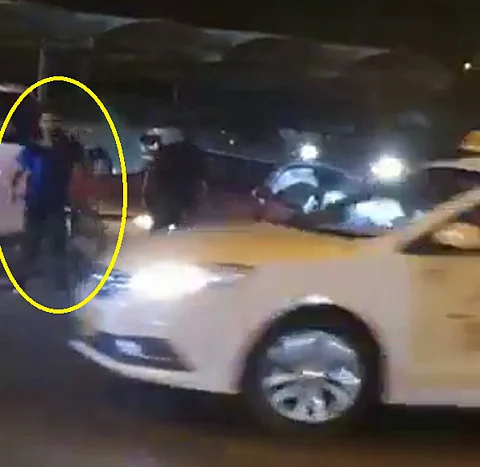 شاب يطعن مواطنًا كويتيًّا وزوجته في الشارع