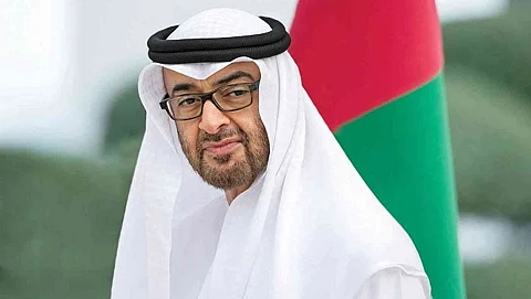 رئيس دولة الإمارات العربية المتحدة محمد بن زايد آل نهيان