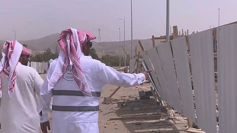 أمانة الطائف تنفذ حملة رقابية وتوعوية على المباني "تحت الإنشاء"