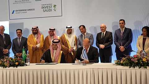 على هامش زيارة ولي العهد.. "إيلاف" تُوقّع اتفاقية حصرية للتعاون مع طيران إيجيان اليونانية