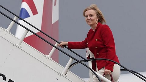 وزيرة الخارجية البريطانية ليز تروس